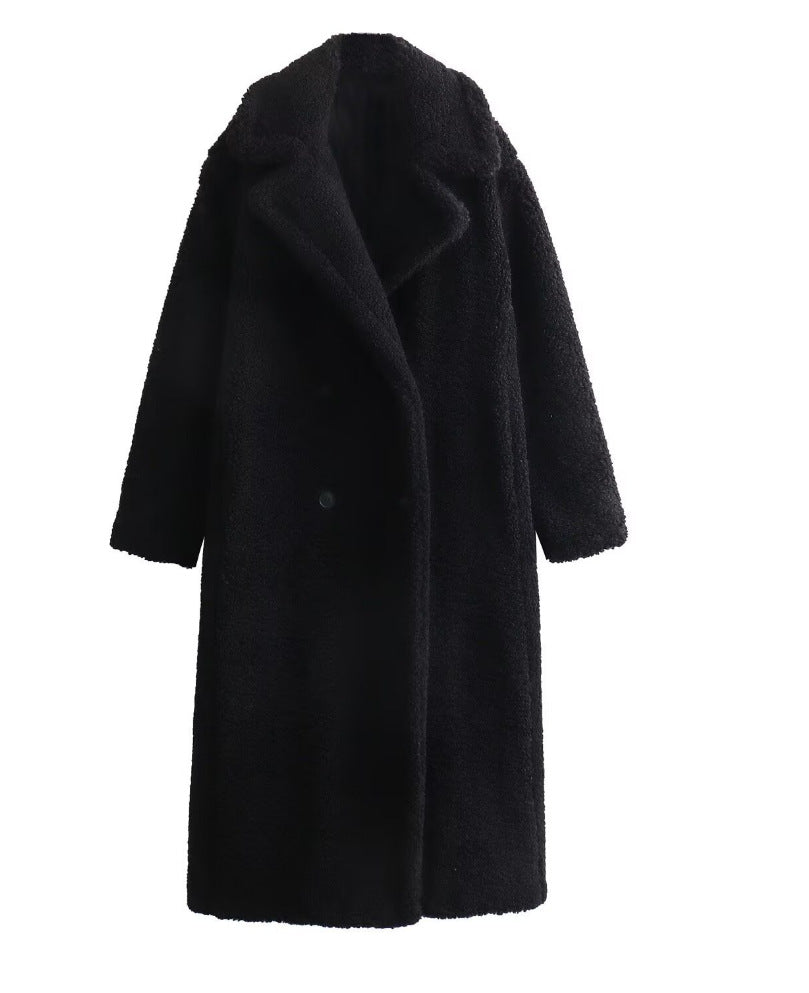 Women's Classy Fashion Street Fleece Warm Coats