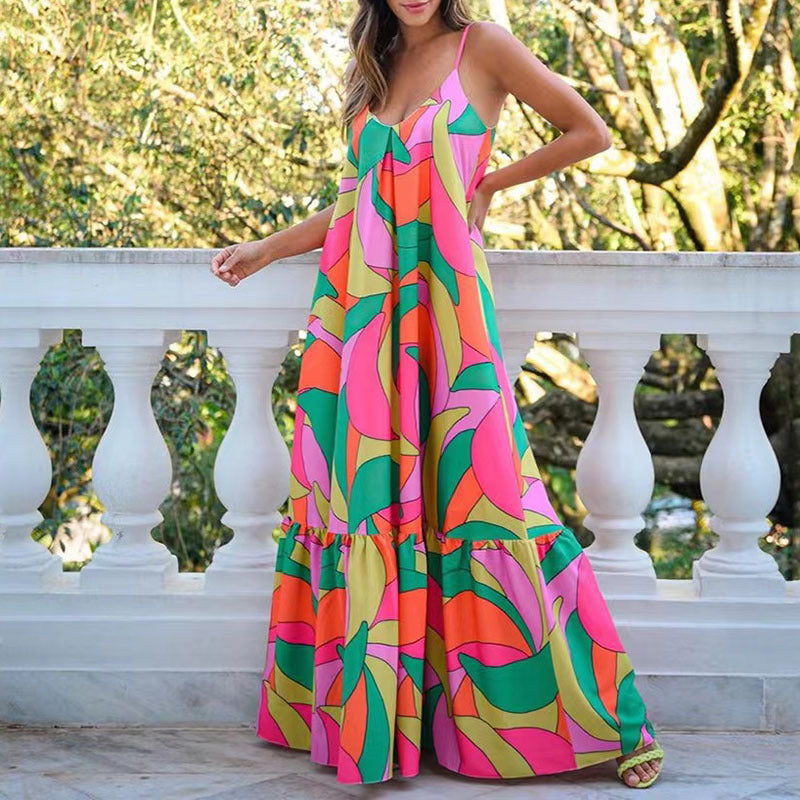 Commute Style French Long Dress Deep Dresses