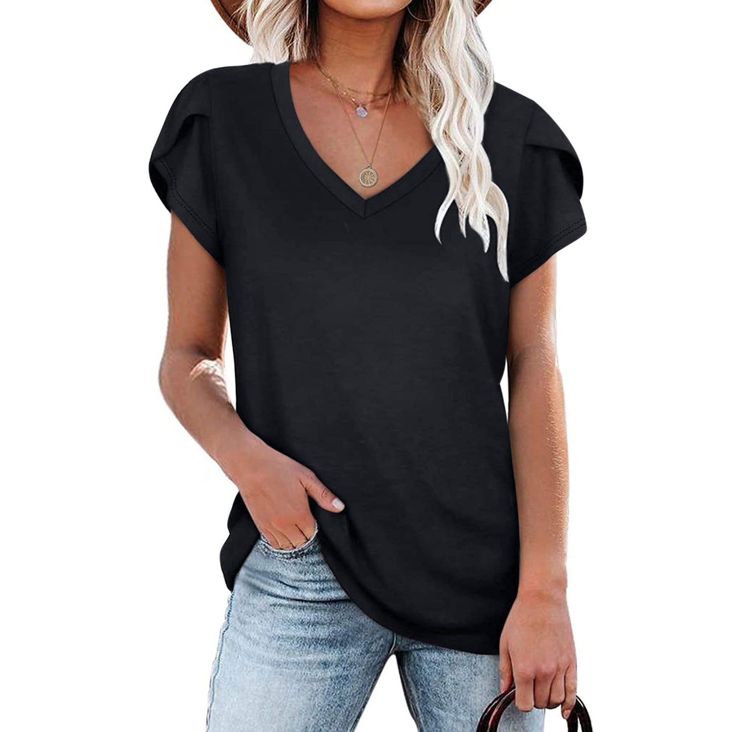 Urban Leisure Base Pullover Solid Color Loose Shorts