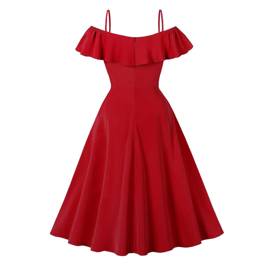Women's Engagement Toast Dress French Fashion Large Dresses