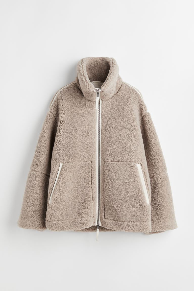 Women's Fashion Loose Personal Leisure Outdoor Zipper Coats