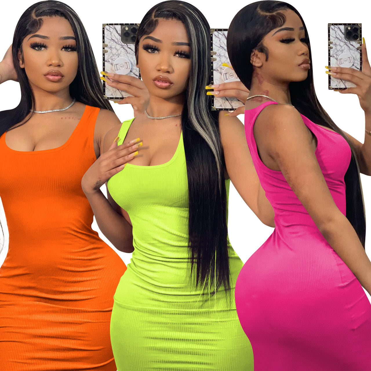 Women's Casual Sexy Fashion Thread Long Vests