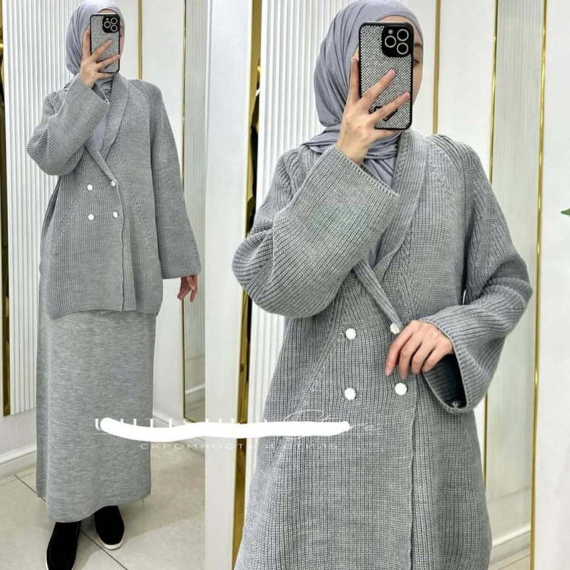 Women's Autumn Long Sleeve Fashion Casual Dress Sweaters