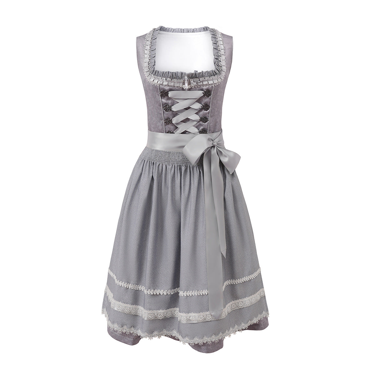 Women's Hot Maid Beer Sleeve Dress Two-piece Dresses