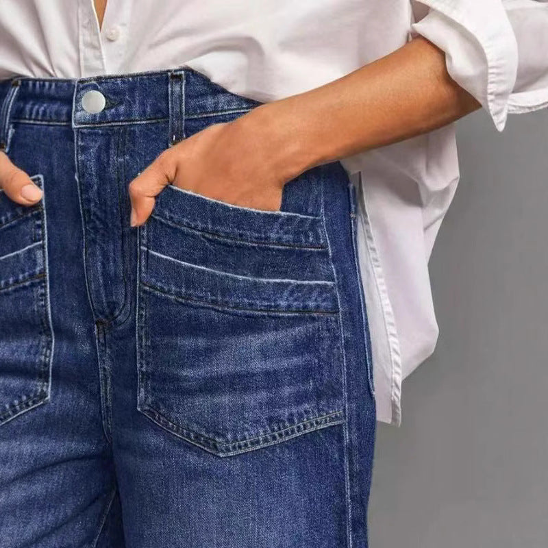 Summer Trousers Fashion Personality Trendy Ladies Jeans