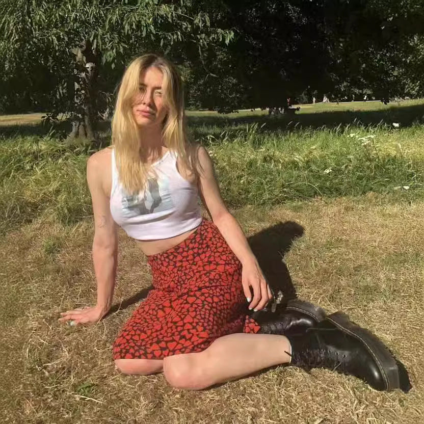 Women's Mulberry Silk Sexy Leopard Print Summer Skirts