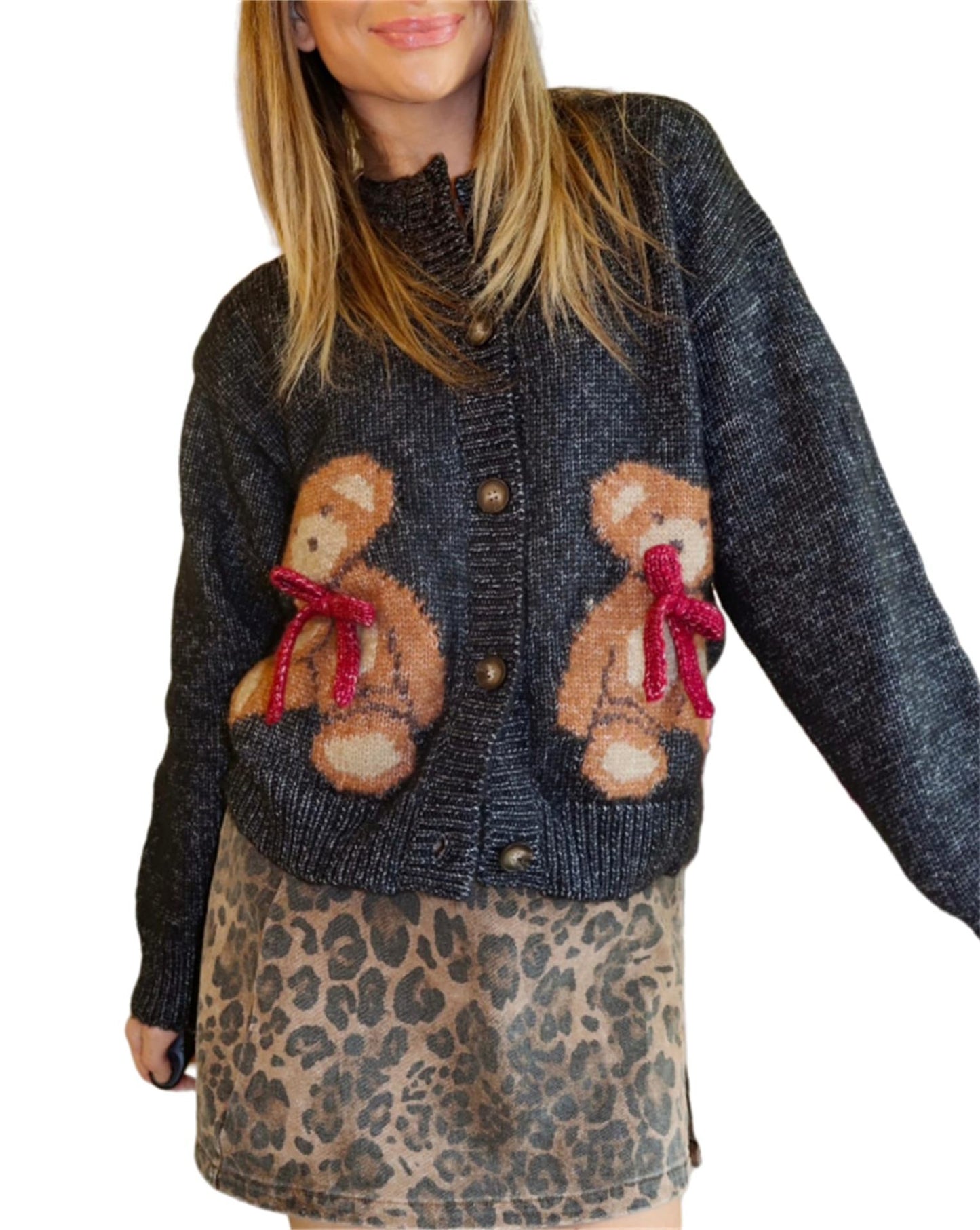 Women's Slouchy Sales Style Christmas Knitted Sweaters