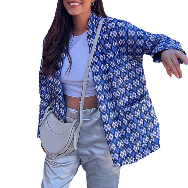 Women's Cool Unique Autumn Elegant Printed Coats