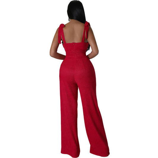 Women's Slouchy Summer Sleeveless Casual Fashion Pants