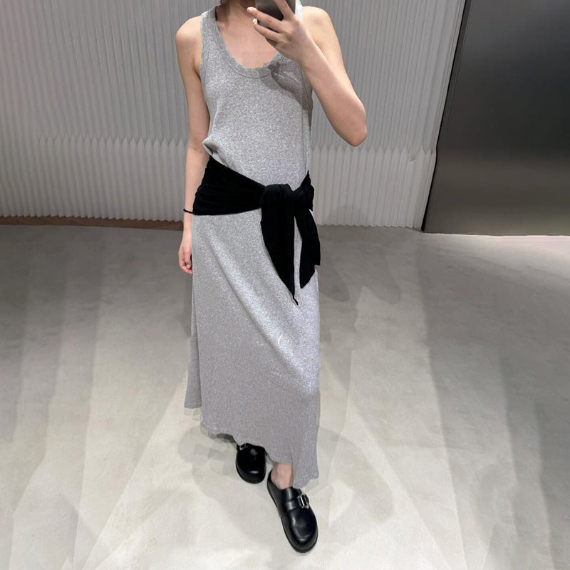 Women's Solid Color Slim Slimming Street Fashion Dresses