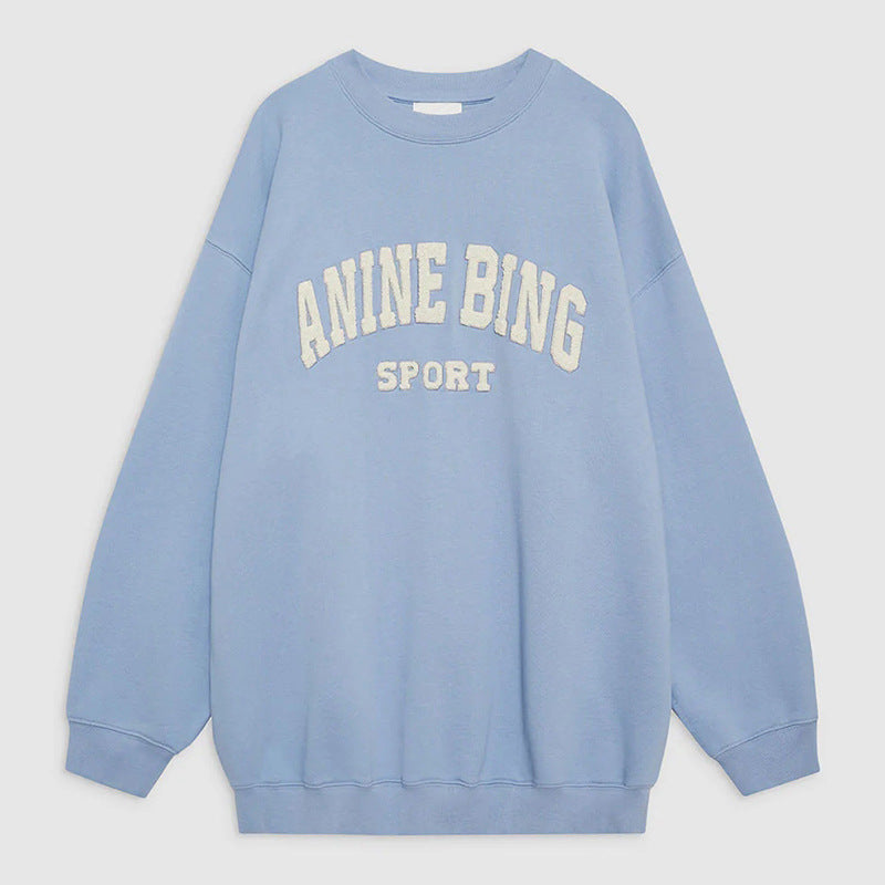 Women's North American Niche Classic Letter Hand Sweaters