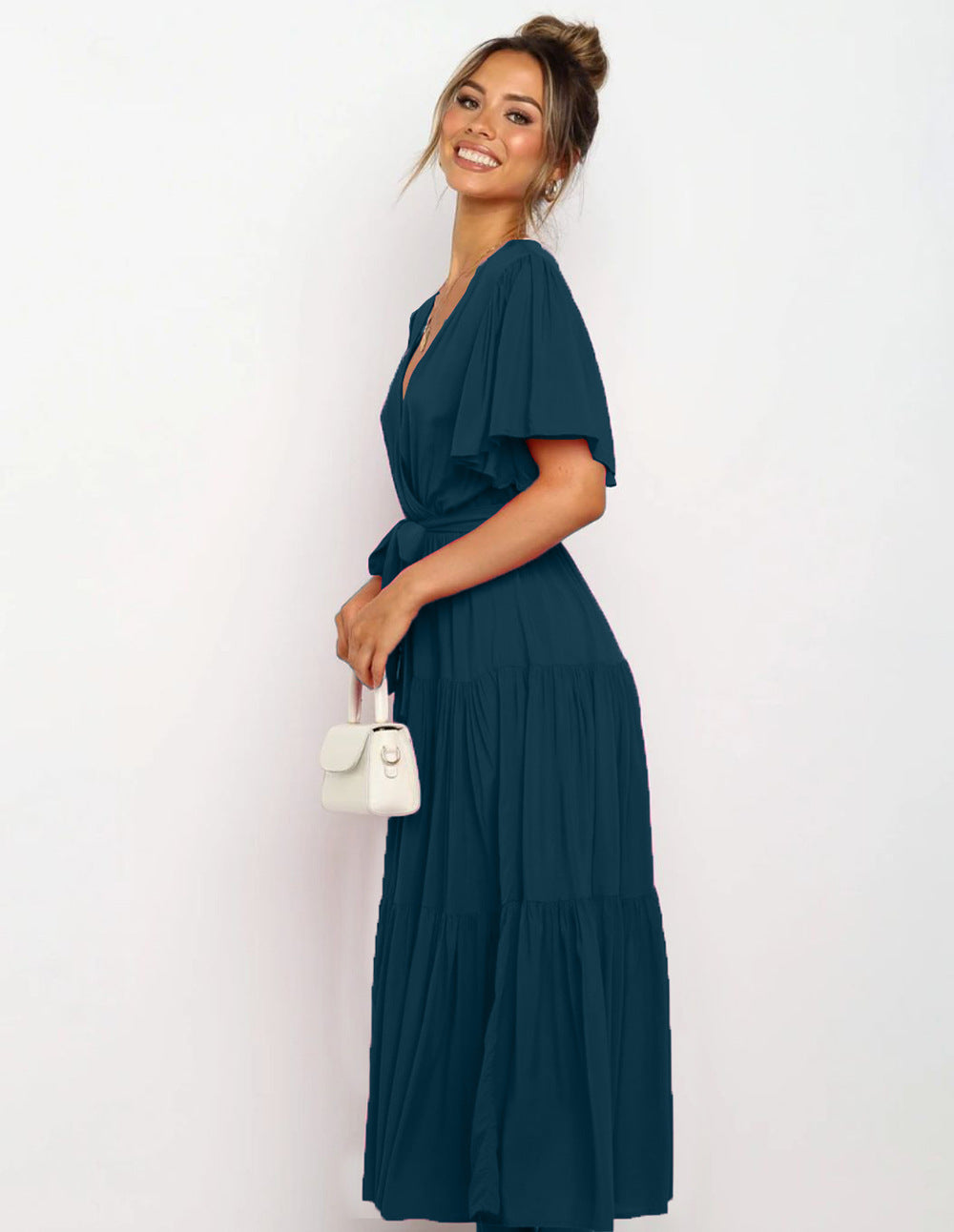 Women's One-piece Dress For Long Large Swing Dresses