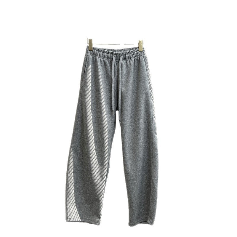 Women's Like Slimming Tall Banana Autumn Small Elastic Waist Pants