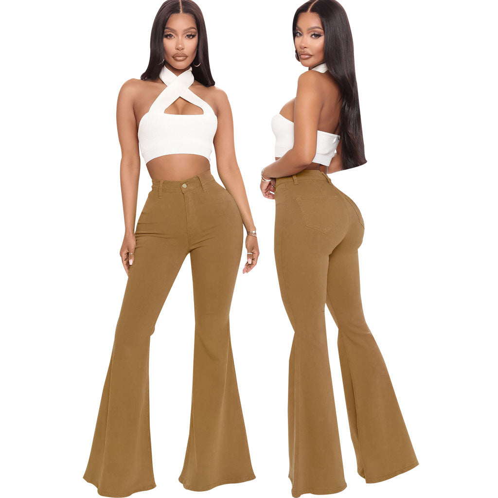 Fashion High Waist Slim Stretch Denim Jeans