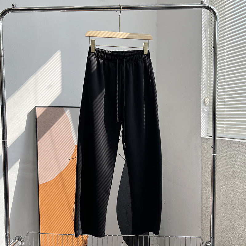 Women's Like Slimming Tall Banana Autumn Small Elastic Waist Pants
