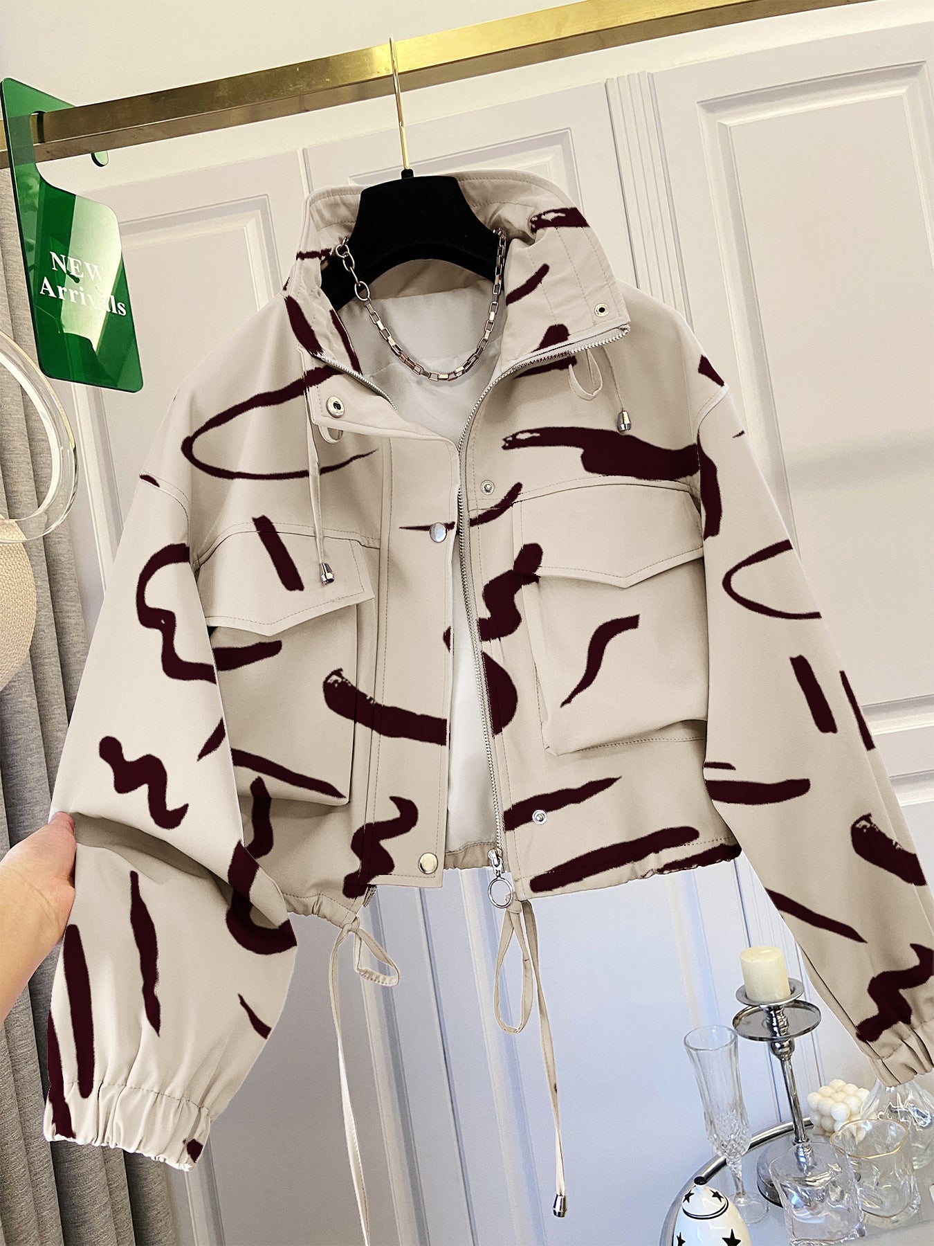 Women's Work Clothes Autumn Loose American Jackets