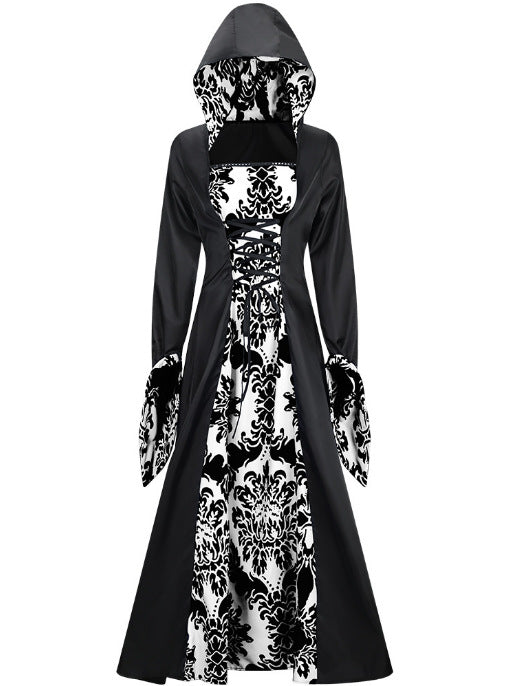 Dress Retro Palace Style Long Sleeve Dresses