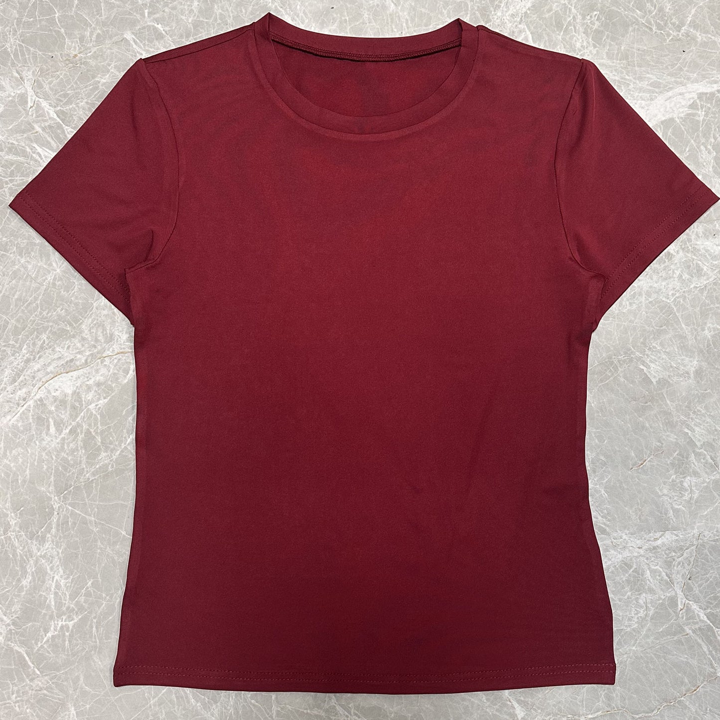 Women's Solid Color Slim Pullover Street Wear Blouses