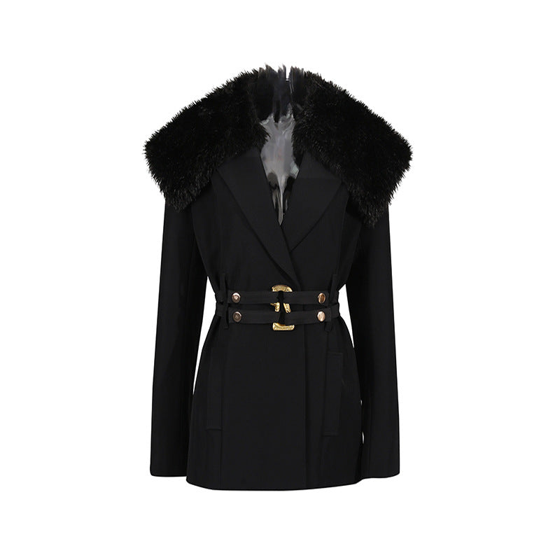 Sense Of Design Small Detachable Fur Blazers