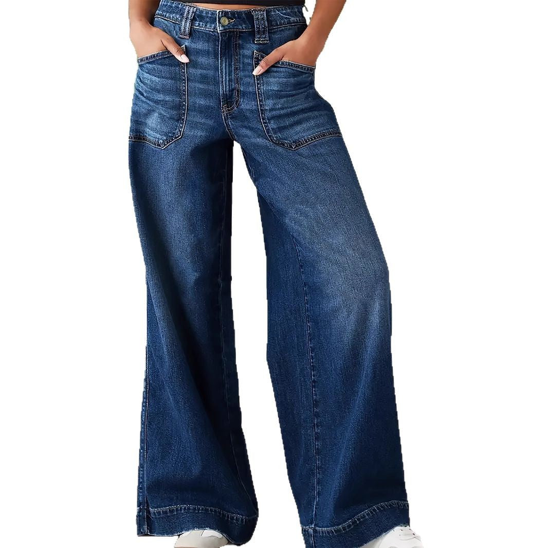 Women's Loose Stretch Casual Washed Fashion Jeans