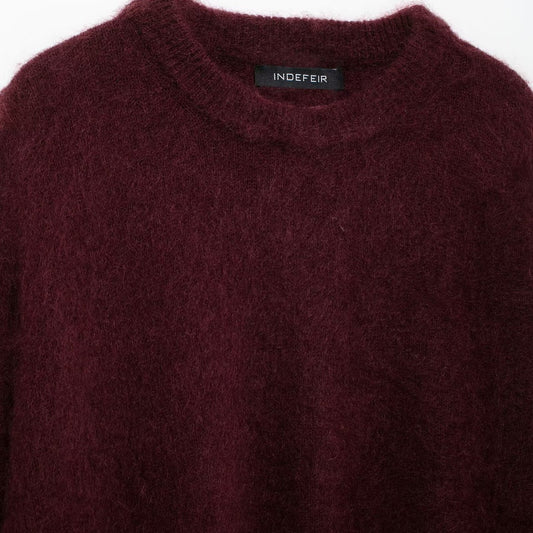 Women's Fashion Solid Color Round Neck Large Sweaters