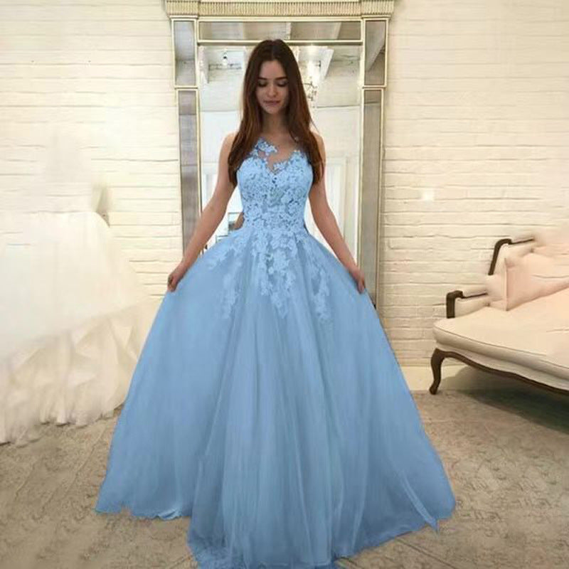 New Comfortable Dress Sexy Lace Three-color Dresses