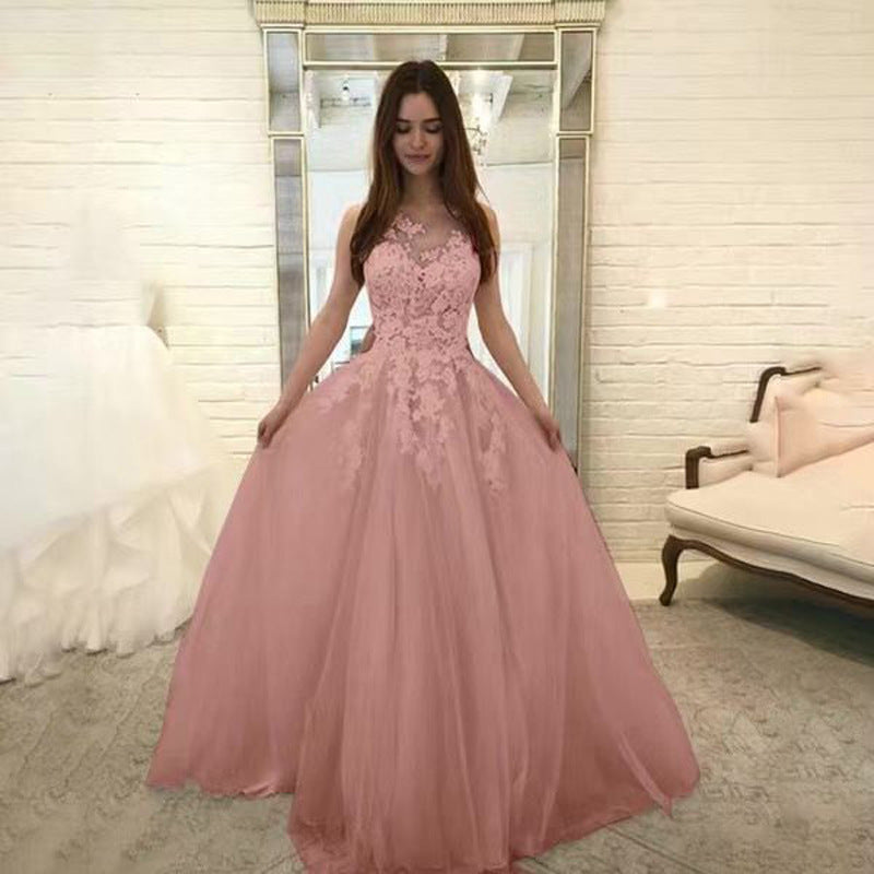 New Comfortable Dress Sexy Lace Three-color Dresses