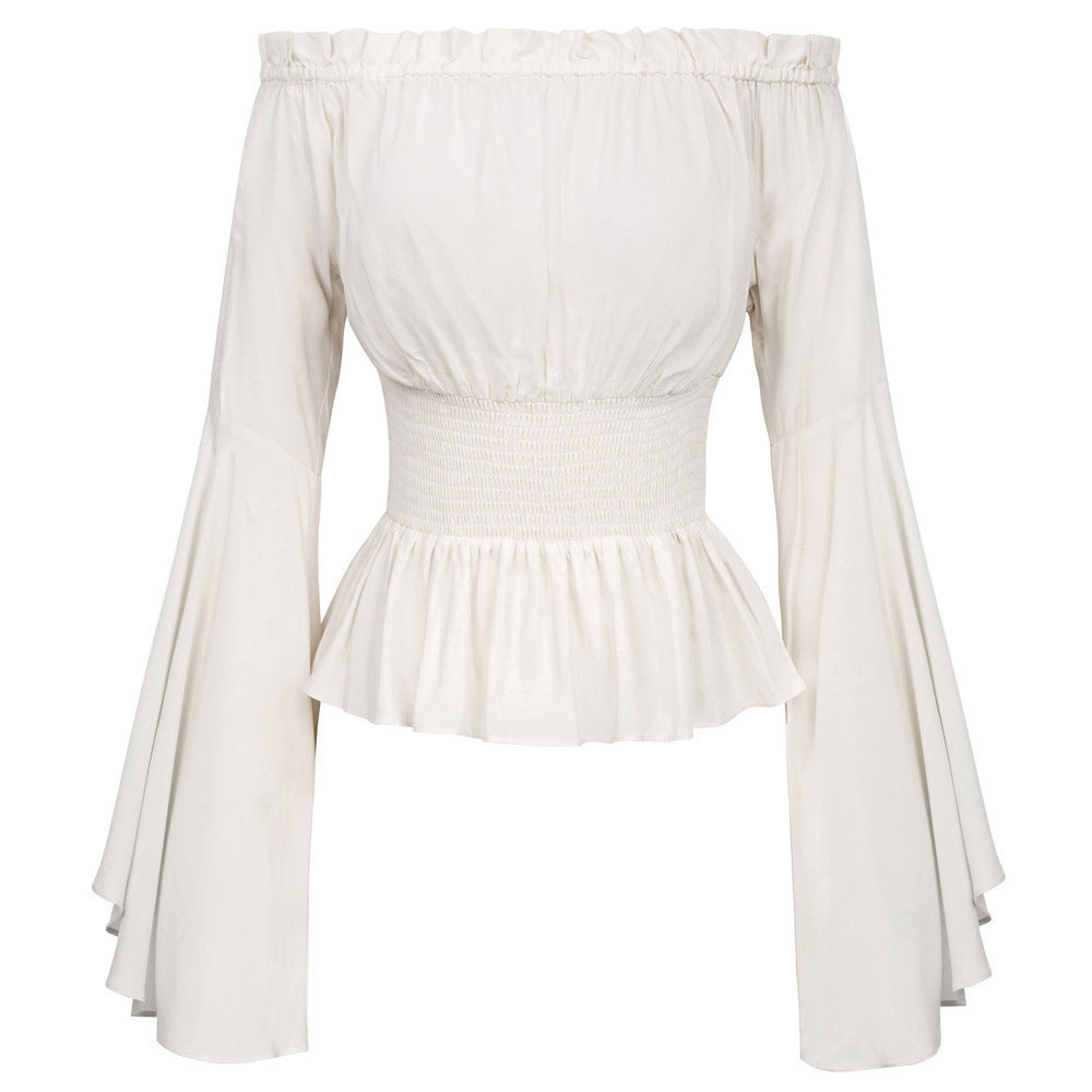 Classy Women's Long Sleeve Renaissance Medieval Dress