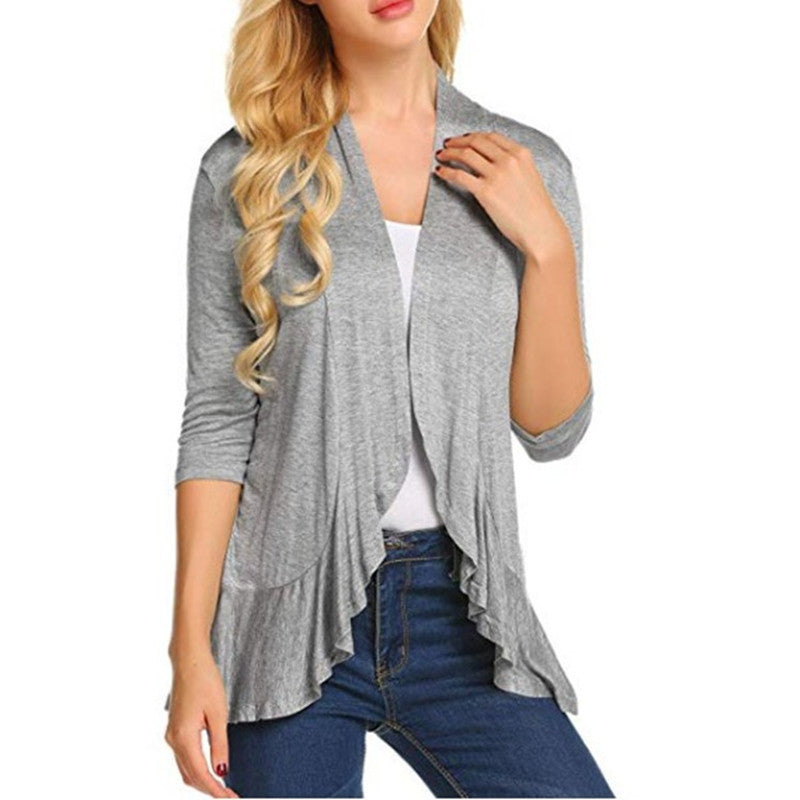 Classy Beautiful Slouchy Women's Solid Color Women's Sweater