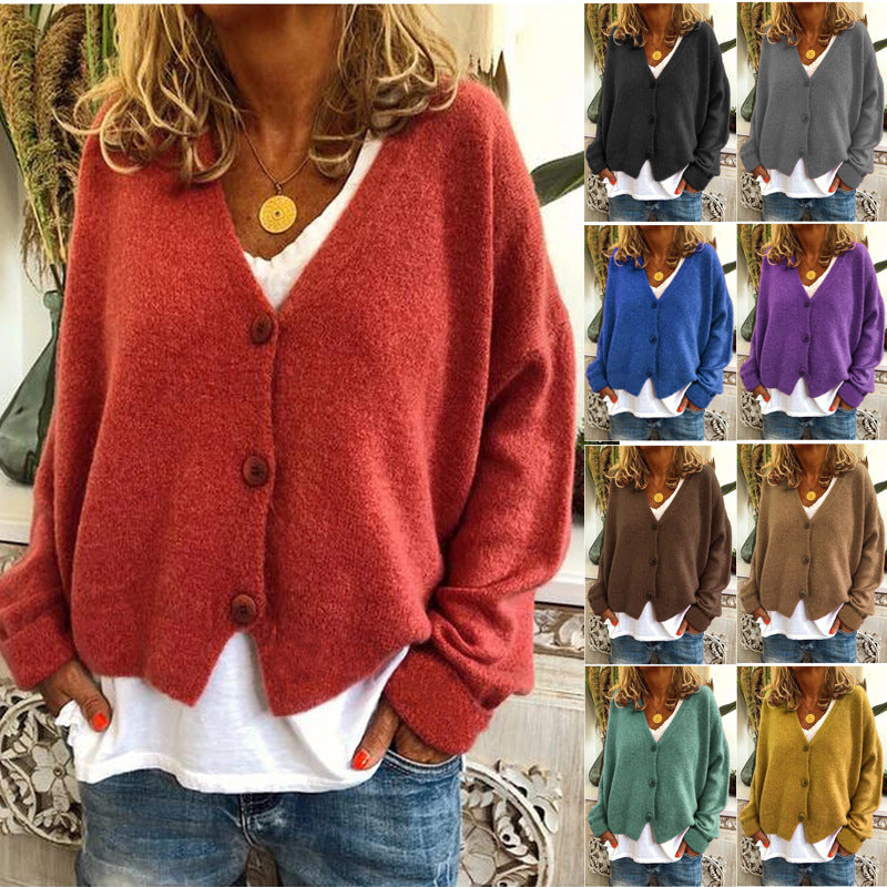 Creative Women's Casual Loose Outer Wear Sweaters