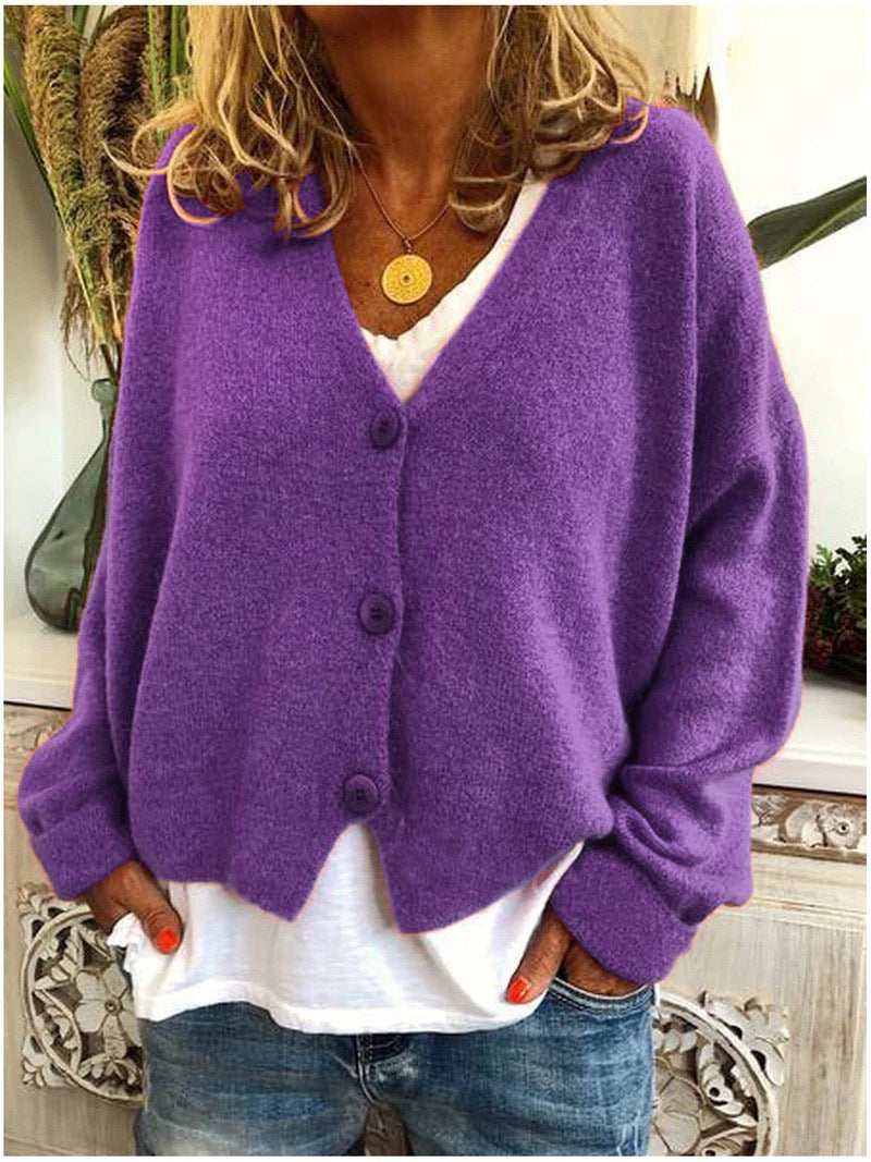 Creative Women's Casual Loose Outer Wear Sweaters