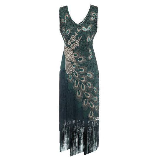 Retro Style Sequin Bead Dress Fashion Wedding Dresses