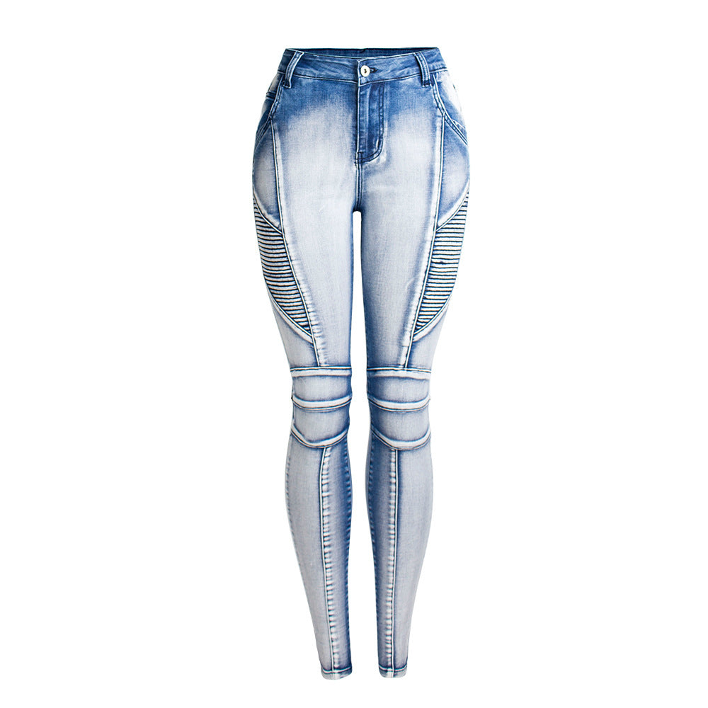 Women's Slim Fit Stretch Slimming Denim Pencil Jeans