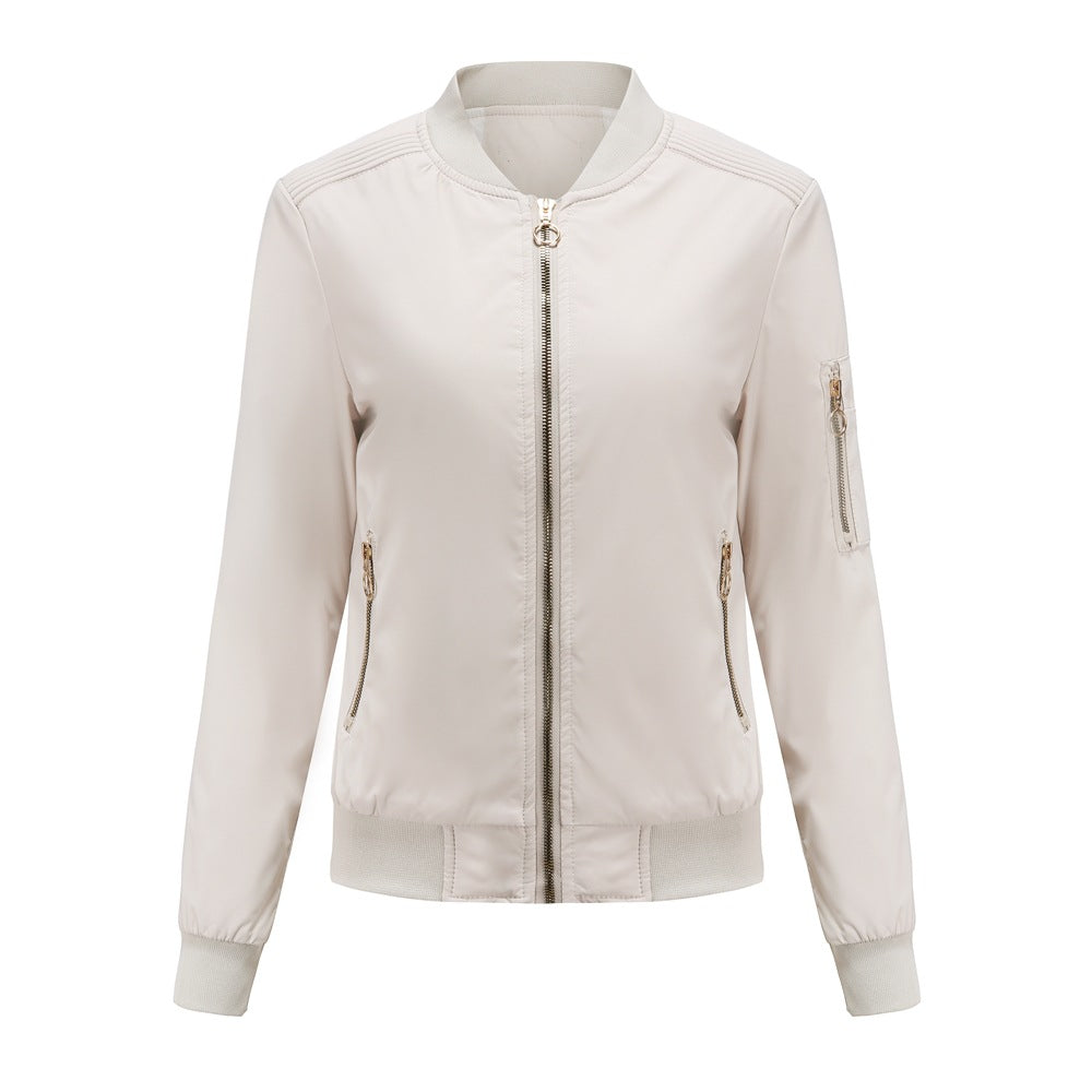 Women's European Fashion Casual Thin Cotton Jackets