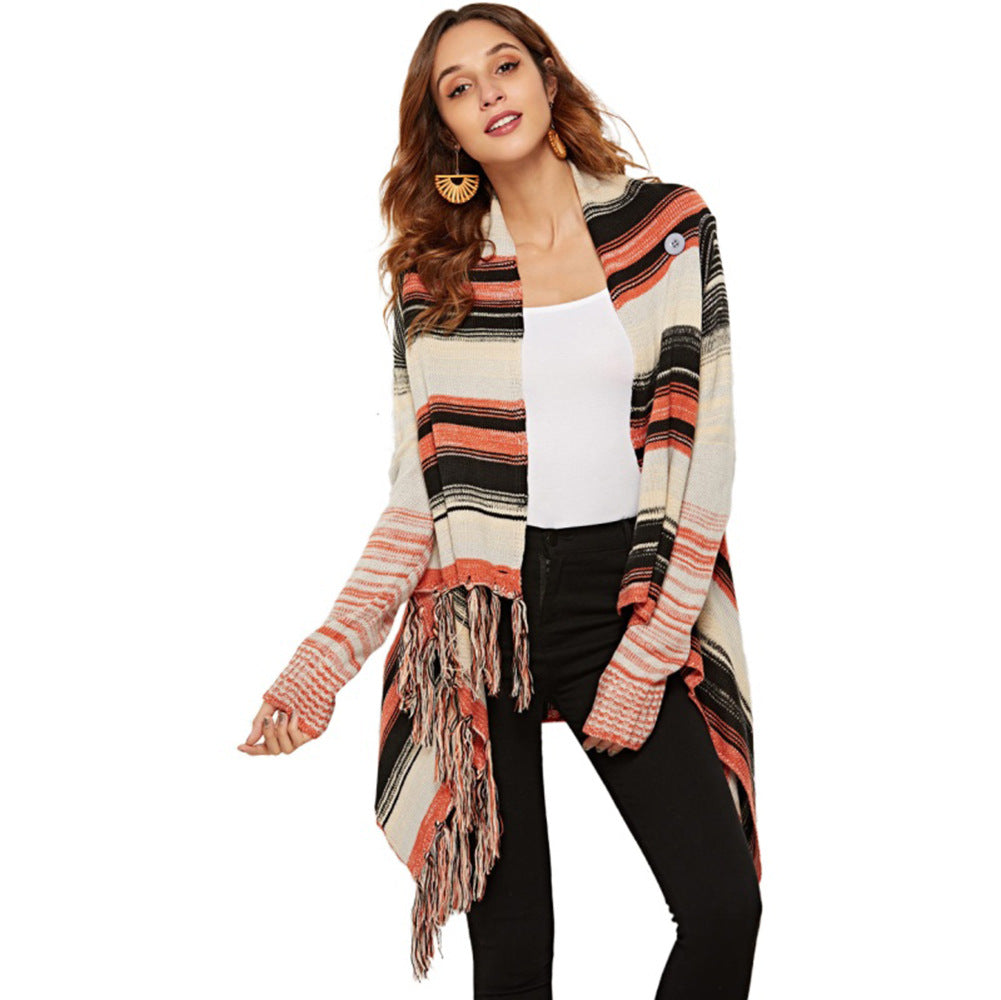 Women's Trendy Classic Stylish Graceful Tassel Knitwear