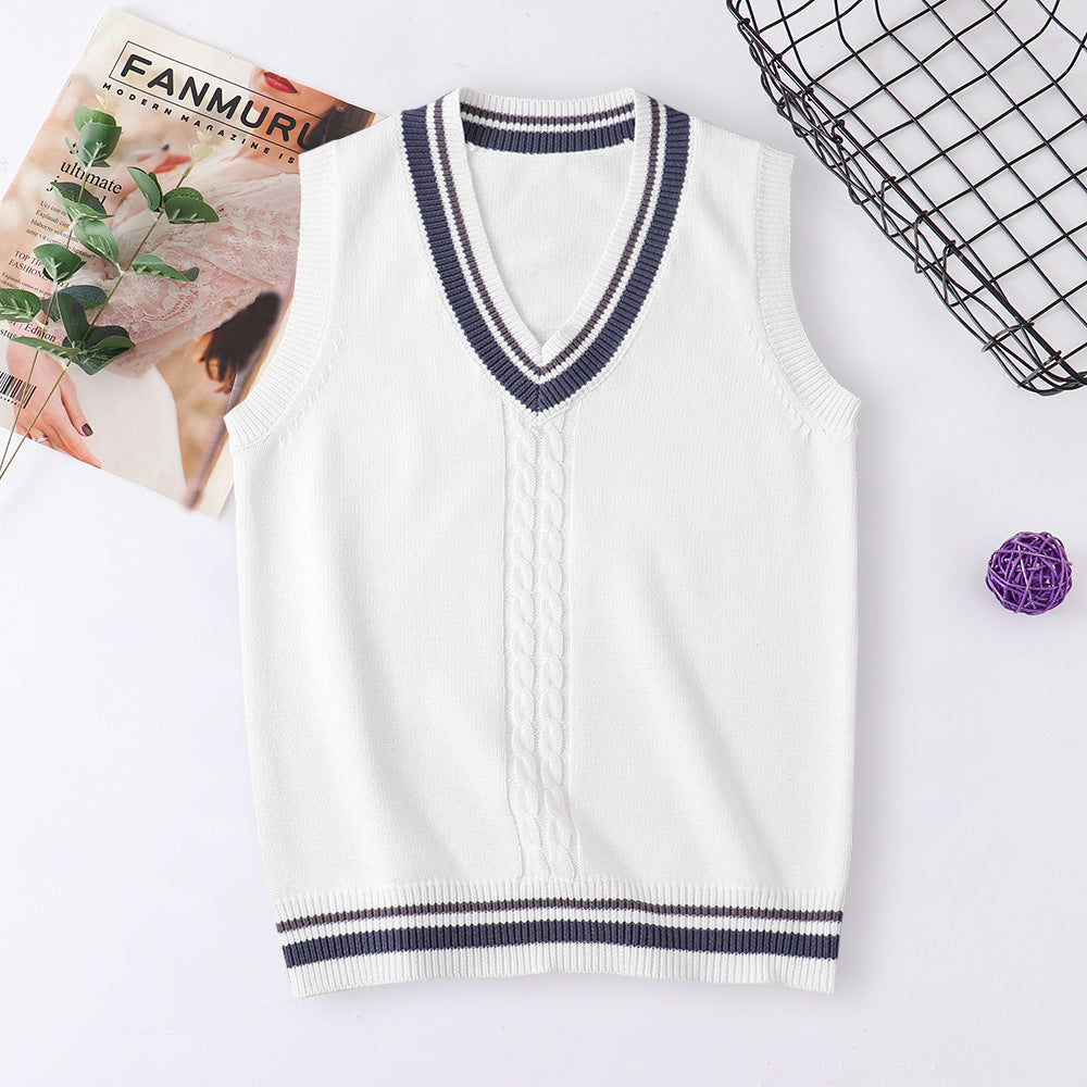 Gentle One Knife Couple College British Sweater
