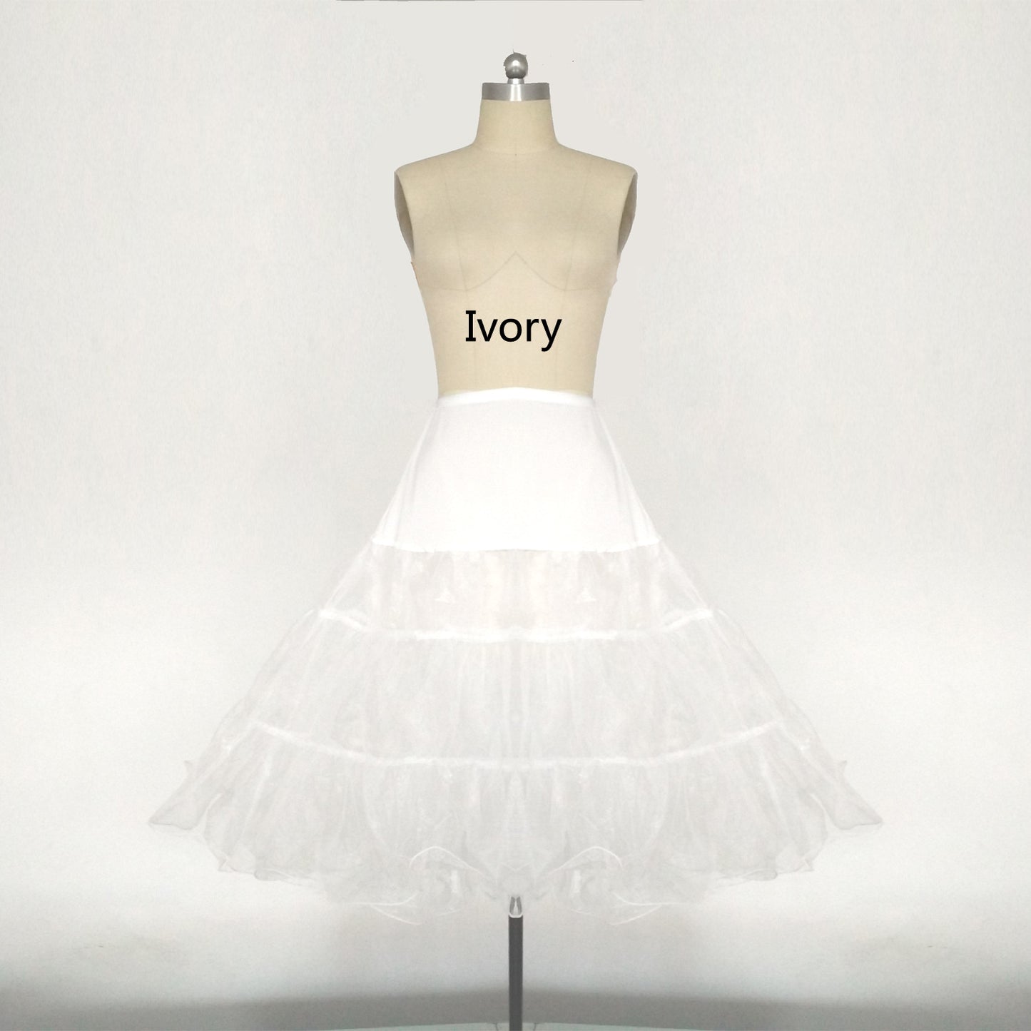 Boneless Color Slip Dress Pannier Gowns Wedding Dresses