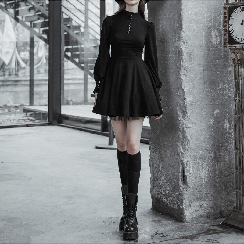 Women's Waist Tight Slimming A- Line Pleated Dresses