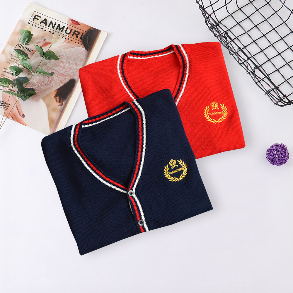 Creative Crown Soft Super Cute School Women's Sweater