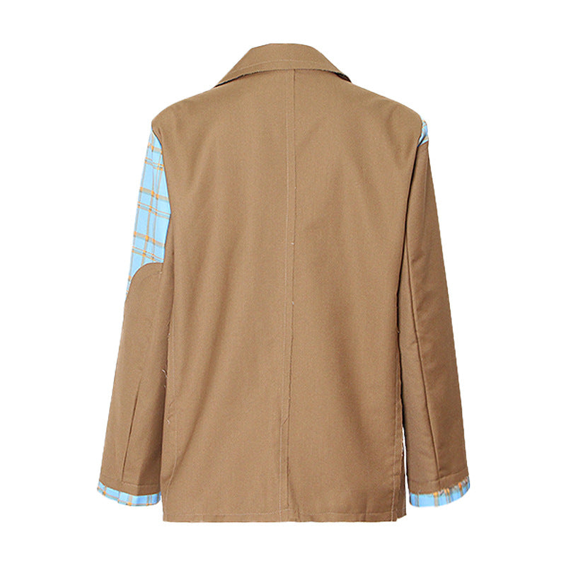 Australian Fashion Design Polo Collar Long Blazers
