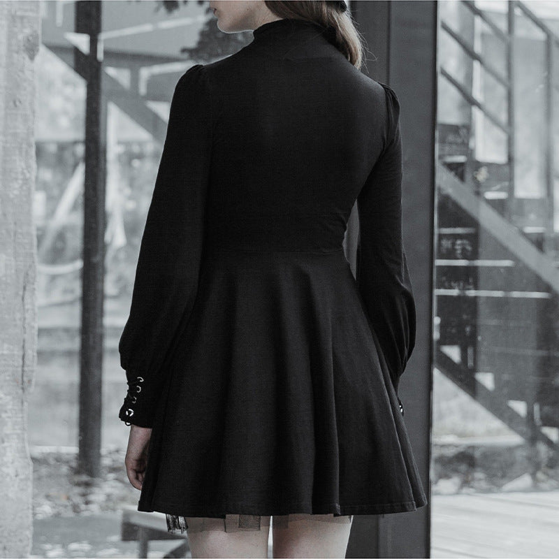 Women's Waist Tight Slimming A- Line Pleated Dresses