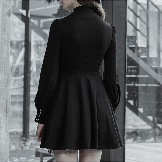 Women's Waist Tight Slimming A- Line Pleated Dresses