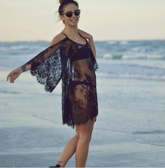 Classy Sling Beach Sexy Lace Dress Dresses