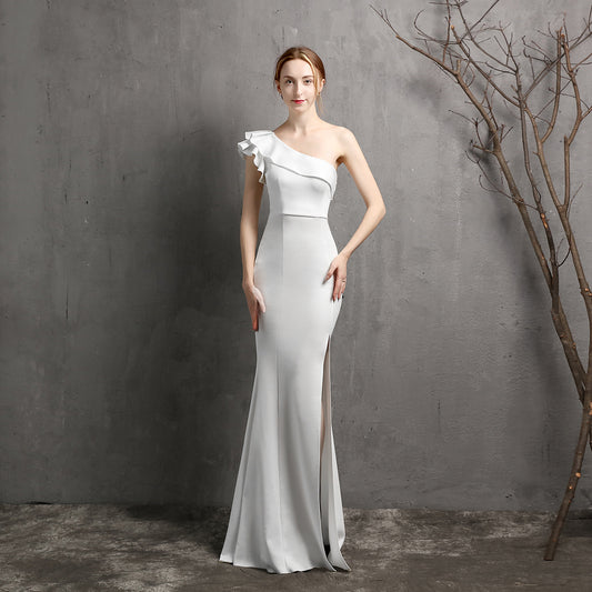 Women's Banquet Chen Long Dignified Elegant Slim Fit Skirts