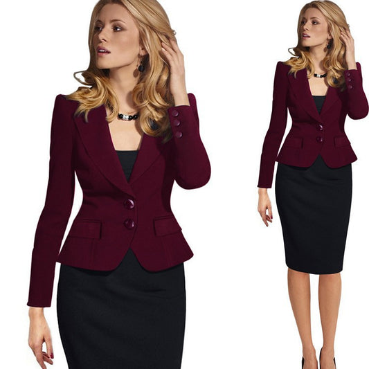 Women's Unique Slim Fit Small Business Blazers
