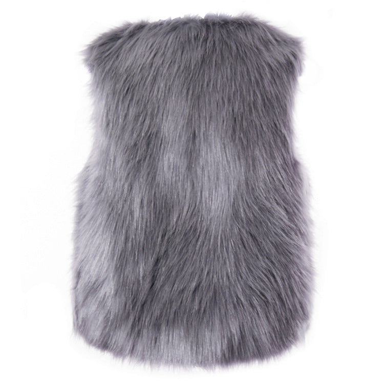 Women's Winter Imitation Fox Fur Warm Coats