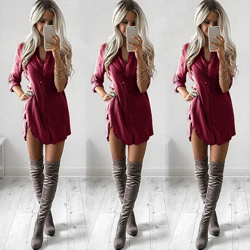 Women's Fashion Ladies Casual T-shirt Long Sleeve Blouses
