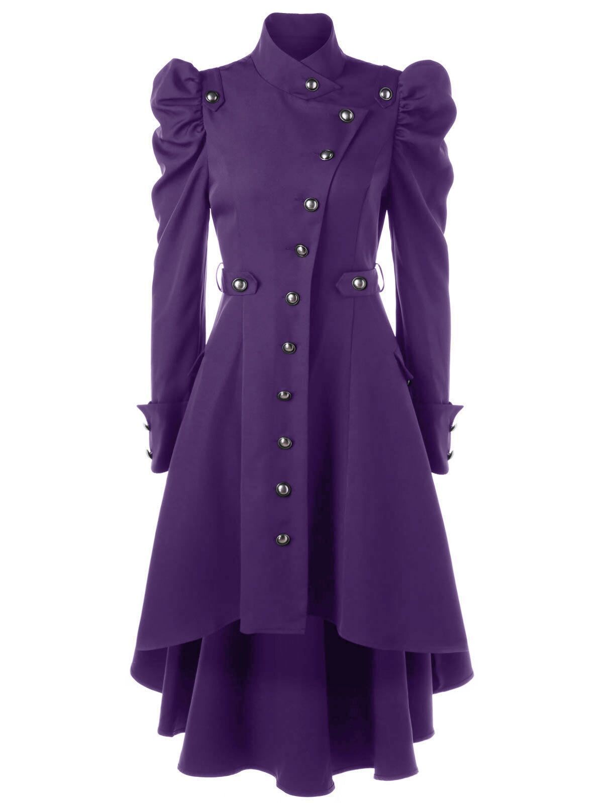 Women's Trench Stand-up Collar Slim Fit British Coats