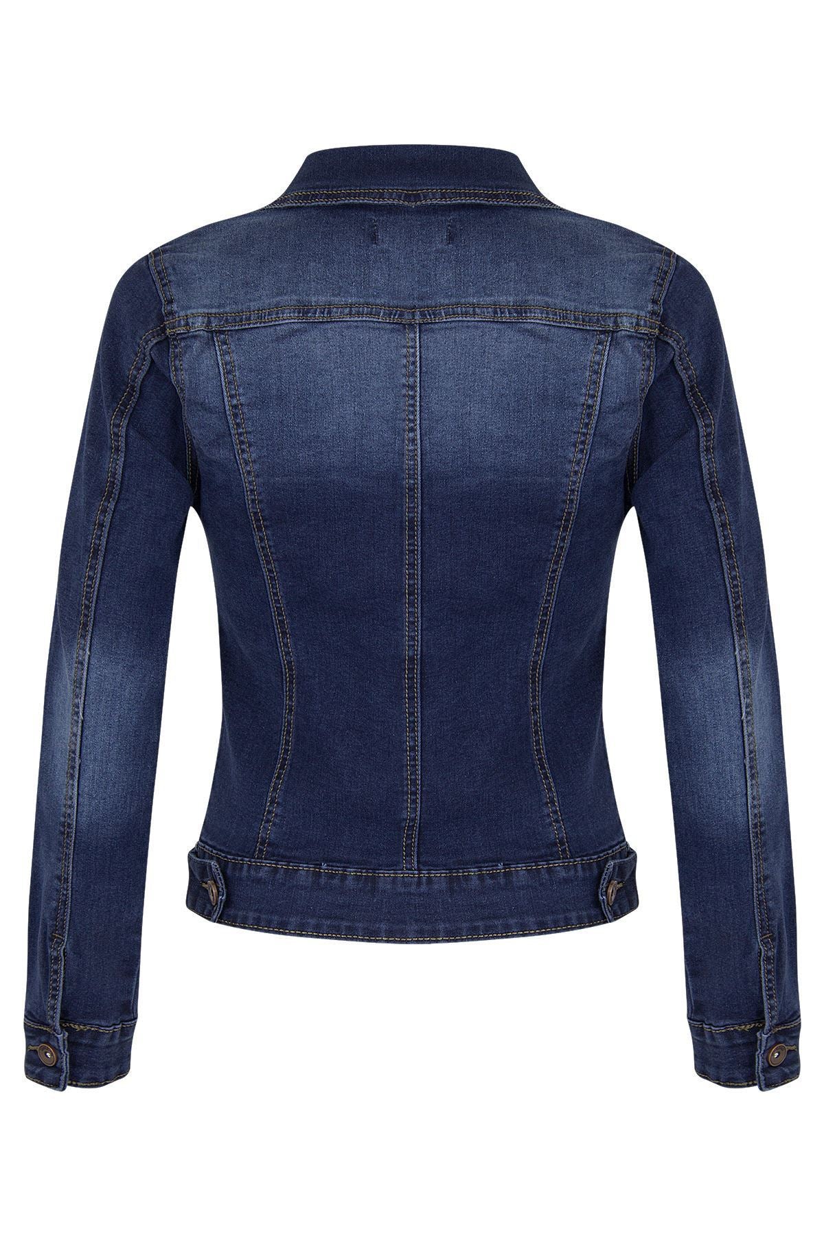 Classy Fashion Attractive Biker Stretch Denim Jackets