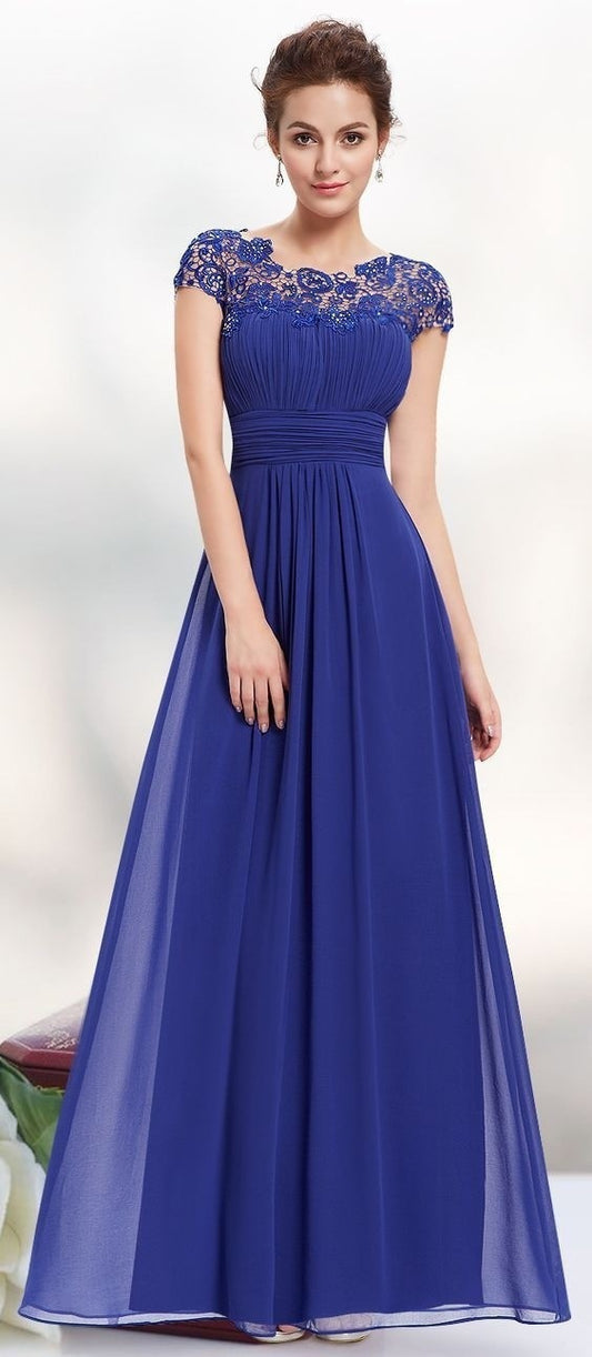 Women's Classic Summer Lace Dress Bridesmaid Wedding Dresses